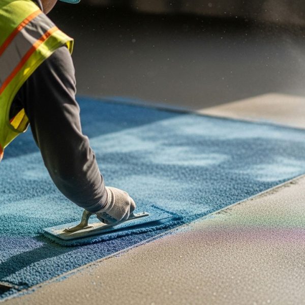 تفاوت پودر سخت کننده بتن رنگی و ساده