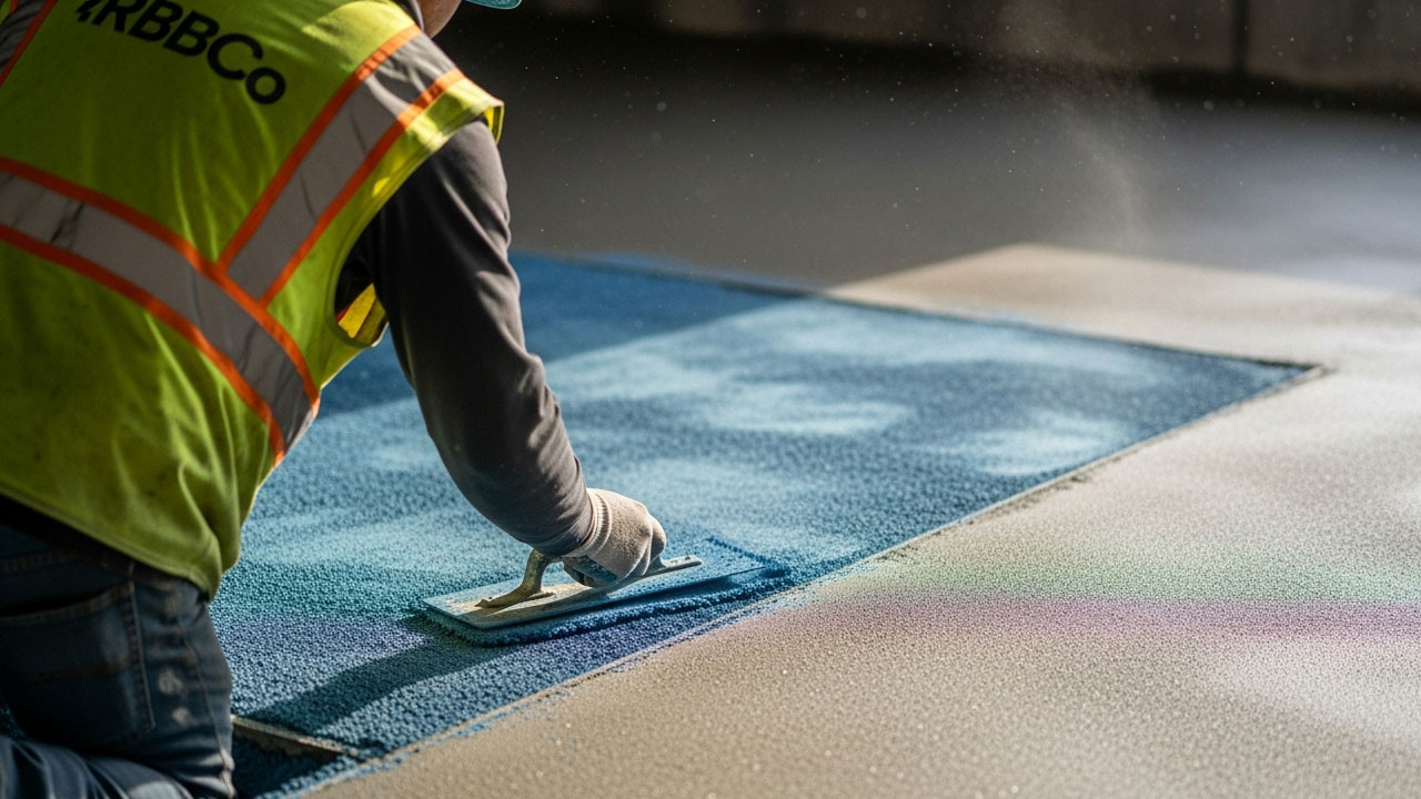 تفاوت پودر سخت کننده بتن رنگی و ساده