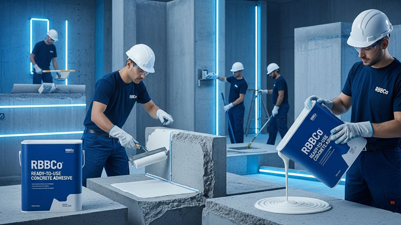 چسب بتن آماده و پرکاربرد برای انواع ملات و بتن