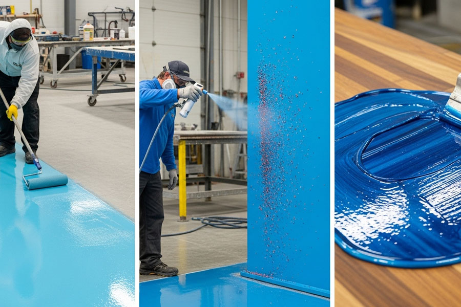 انواع پوشش اپوکسی