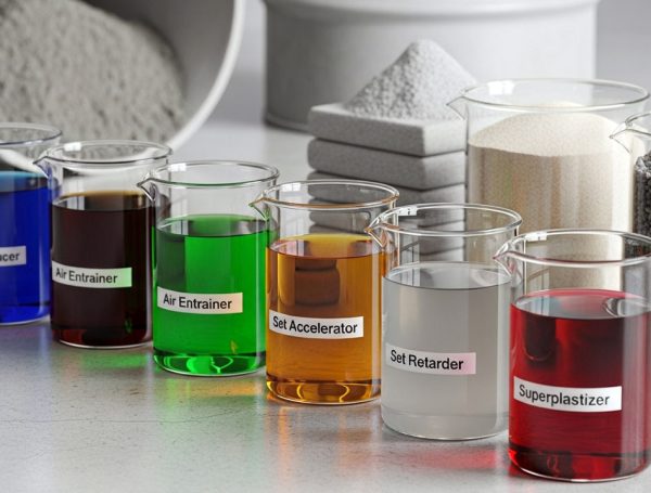 افزودنی بتن — نقش آن در بهبود خواص مکانیکی و دوام